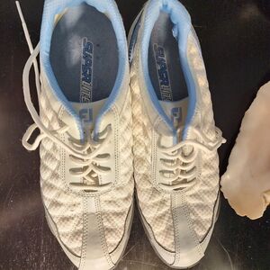 FootJoy White and Blue Athletic Shoes